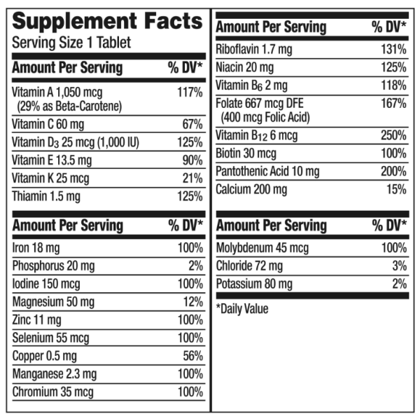 Centrum Multivitamínico para Hombres y Mujeres – 200 tabletas - Imagen 5